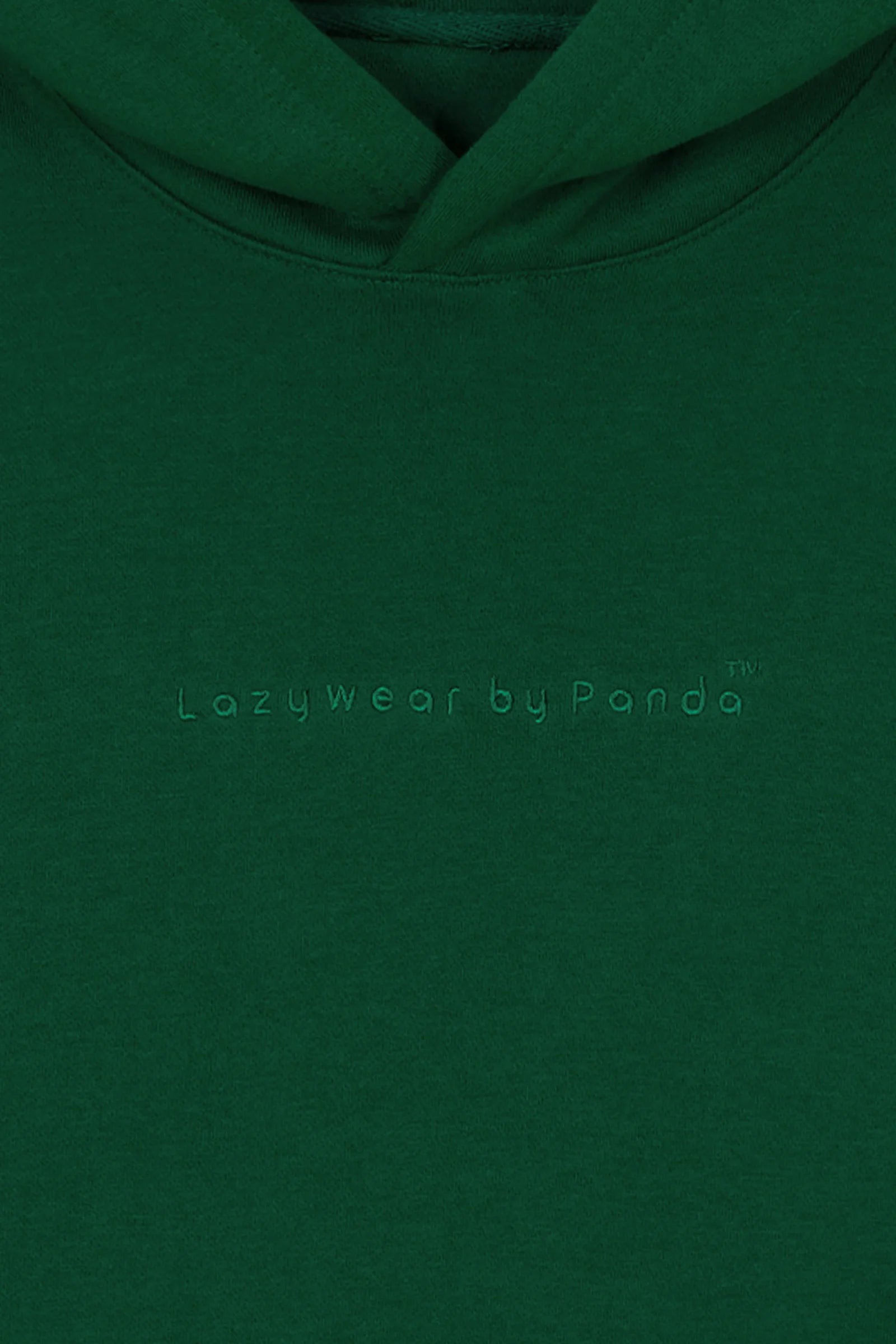 Lazywear Essential Hoodie — Forest Green — W