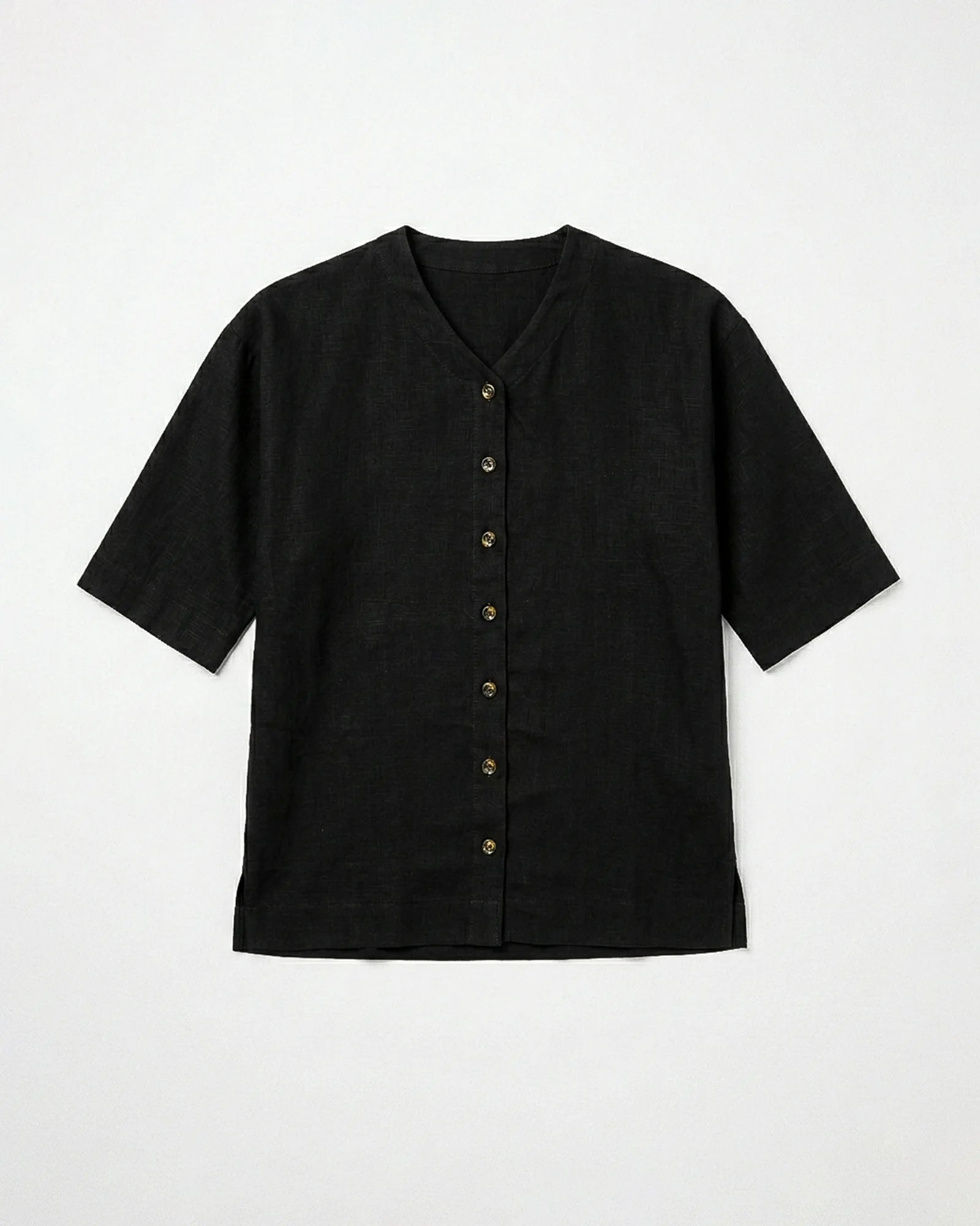 linen button shirt